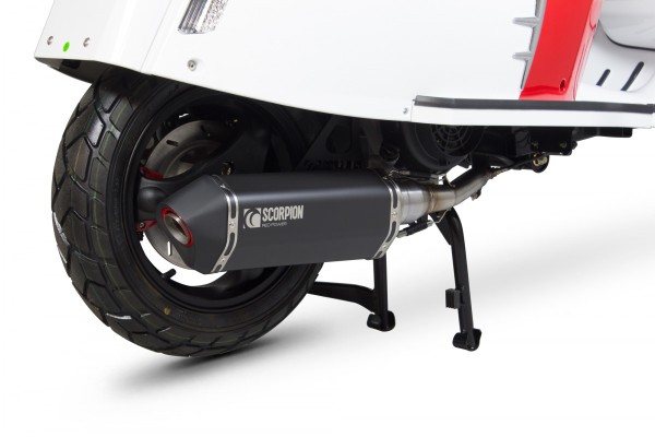 Scorpion Exhaust Scorpion Royal Alloy GT/GP/TG 125 AC Exhaust Black